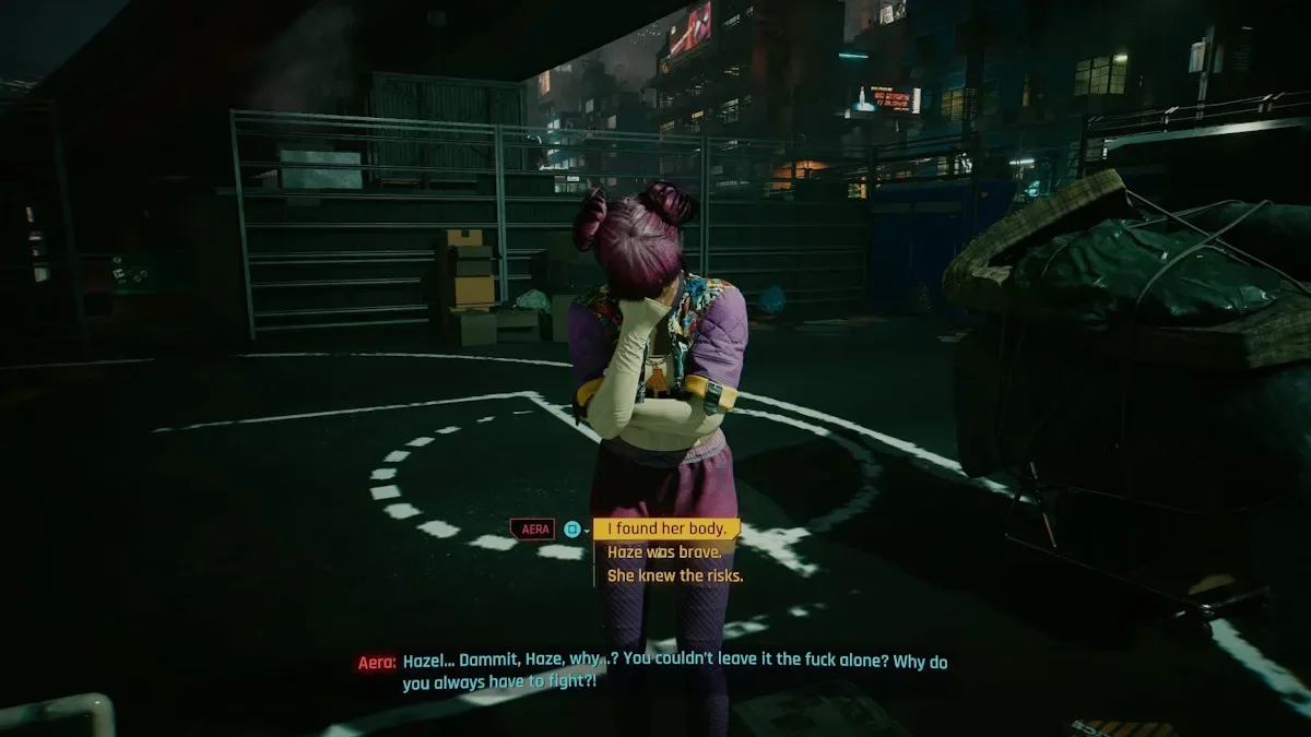 Cyberpunk 2077_ Welcome to Paradise choices