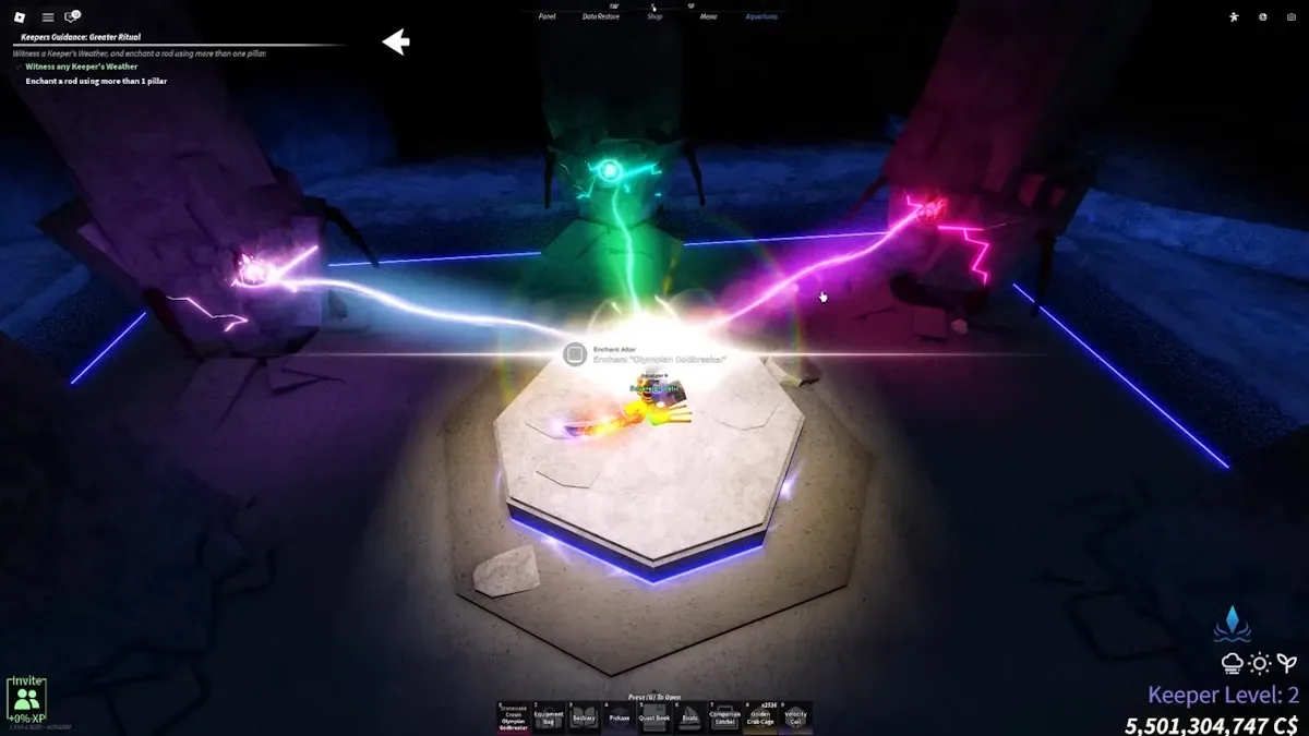Sovereign relic use Fisch
