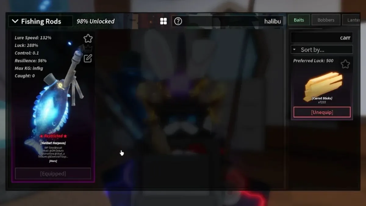 Halibut Harpoon Stats