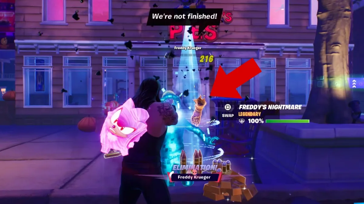 Freddy Nightmare Item Dropped in Fortnite