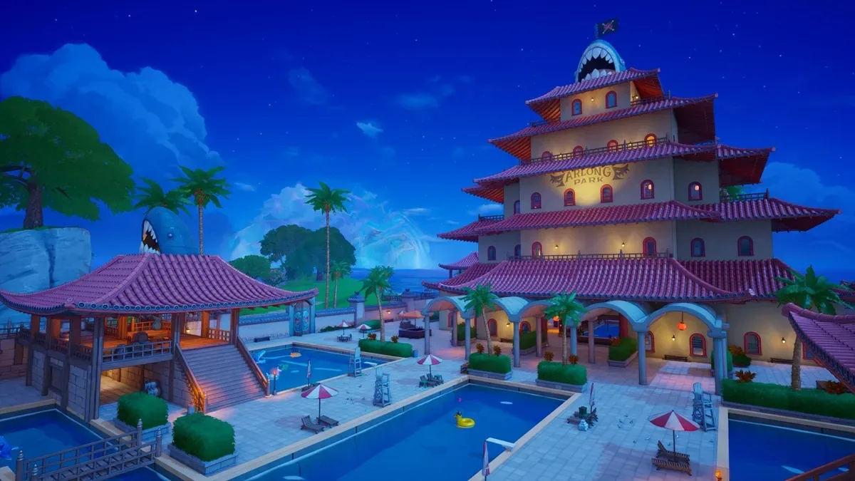 Arlong_Park Fortnite Treasure Hunters POI
