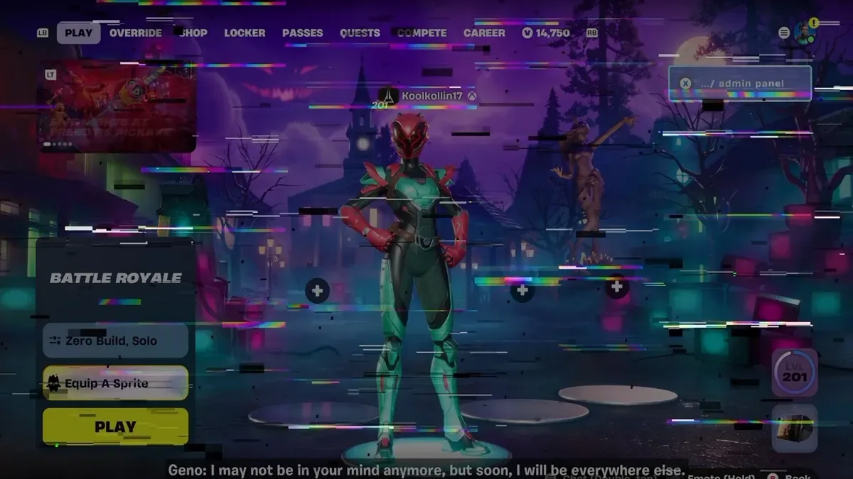 Hope's Lobby Hack Code after being activated