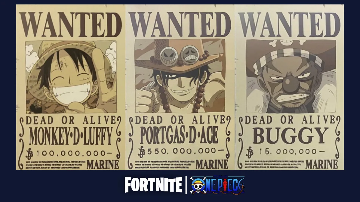 Fortnite One Piece skins
