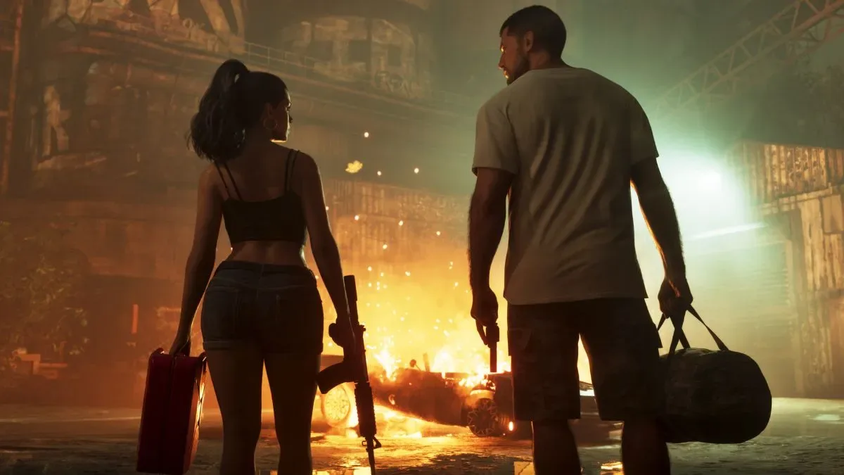 Jason and Lucia performing mission in GTA 6
