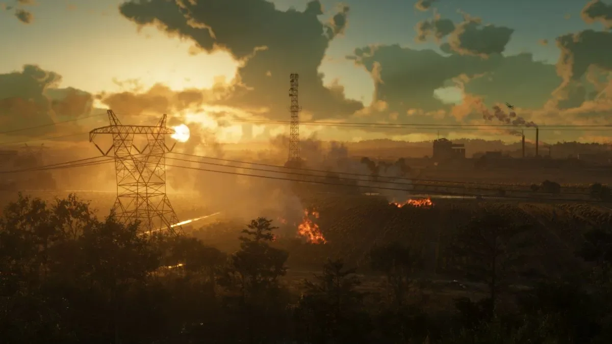 Industrial District and Agricultural Fields in Ambrosia GTA 6