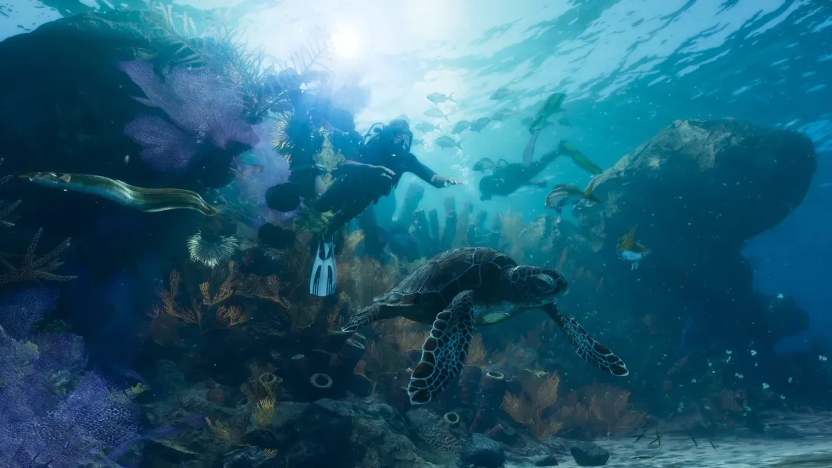GTA 6 Leonida Keys underwater