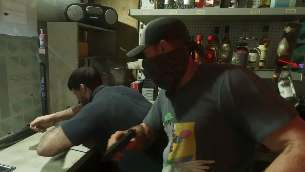 GTA 6 criminal profile shown being psycho