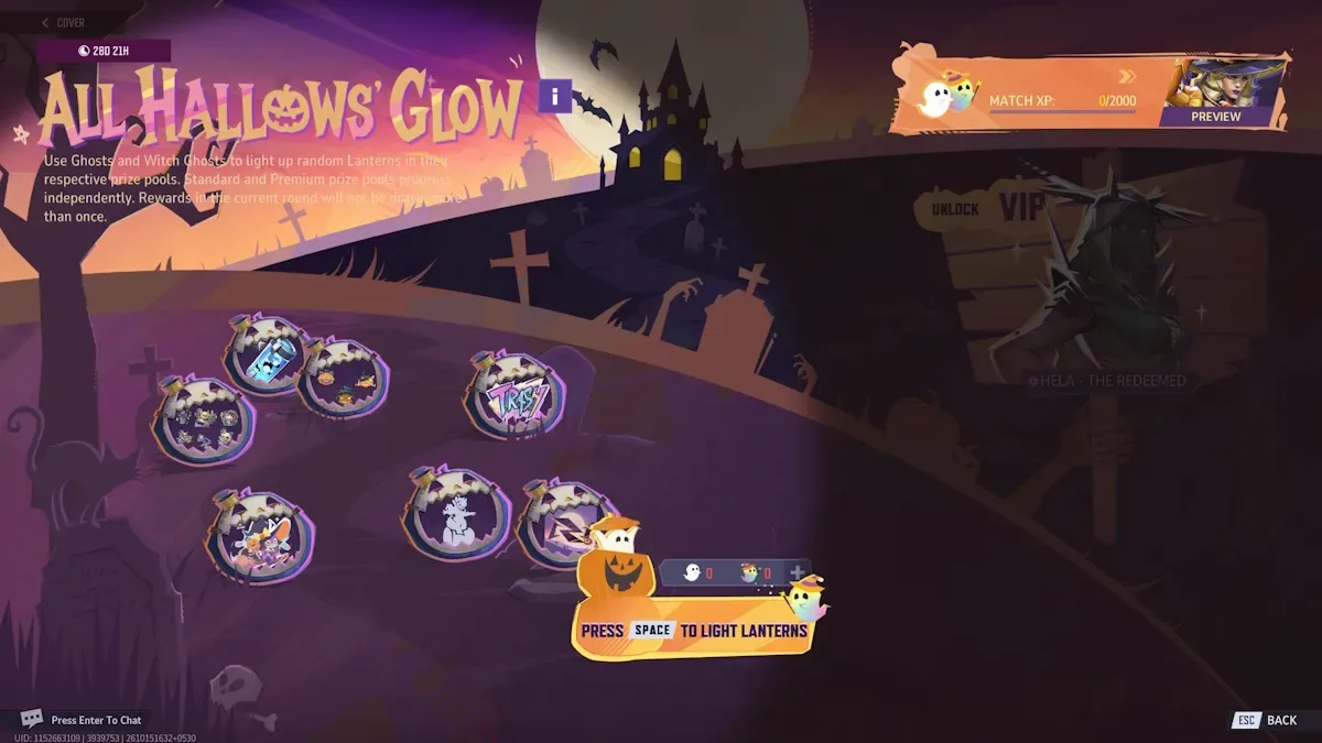 Marvel Rivals All Hallows Glow Event Rewards in Season 10.5