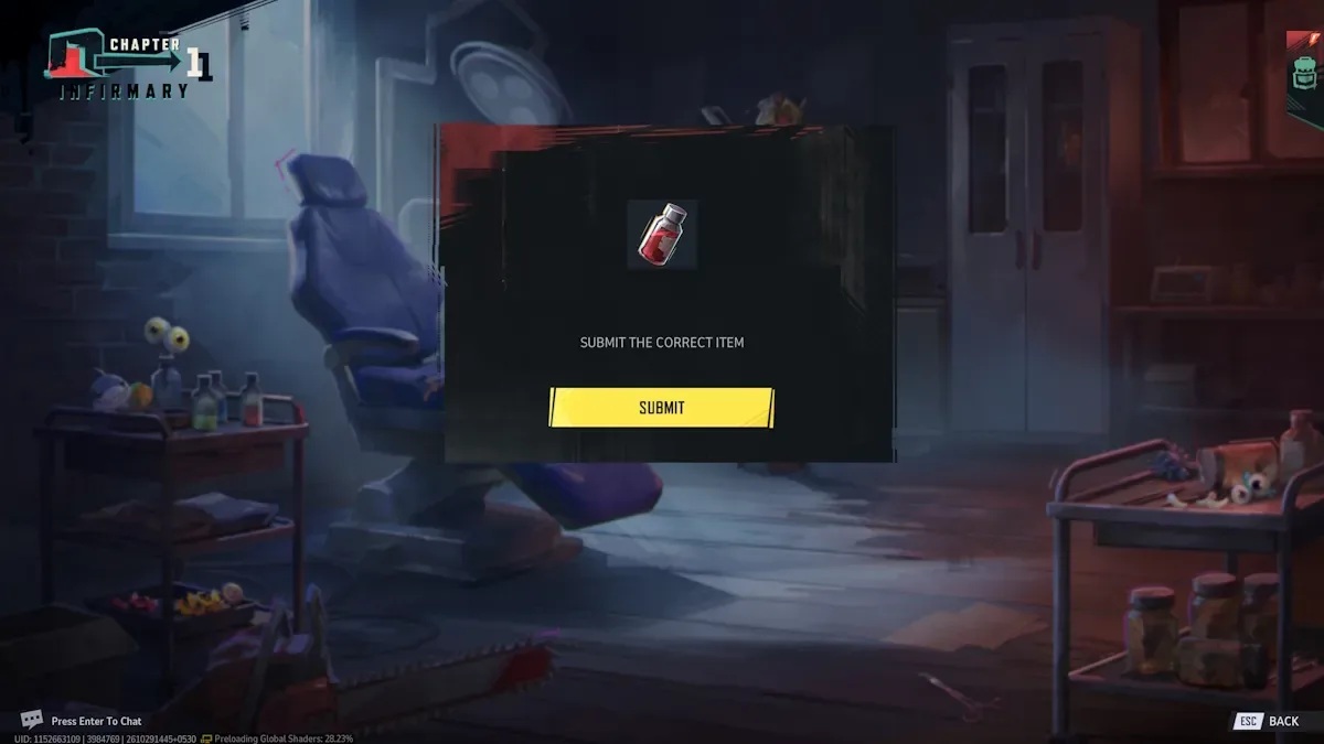 Submitting the Red Vial in Marvel Rivals