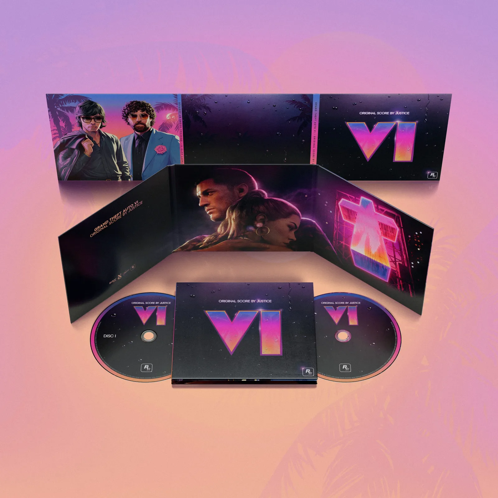 The GTA 6 album in the Double CD edition.