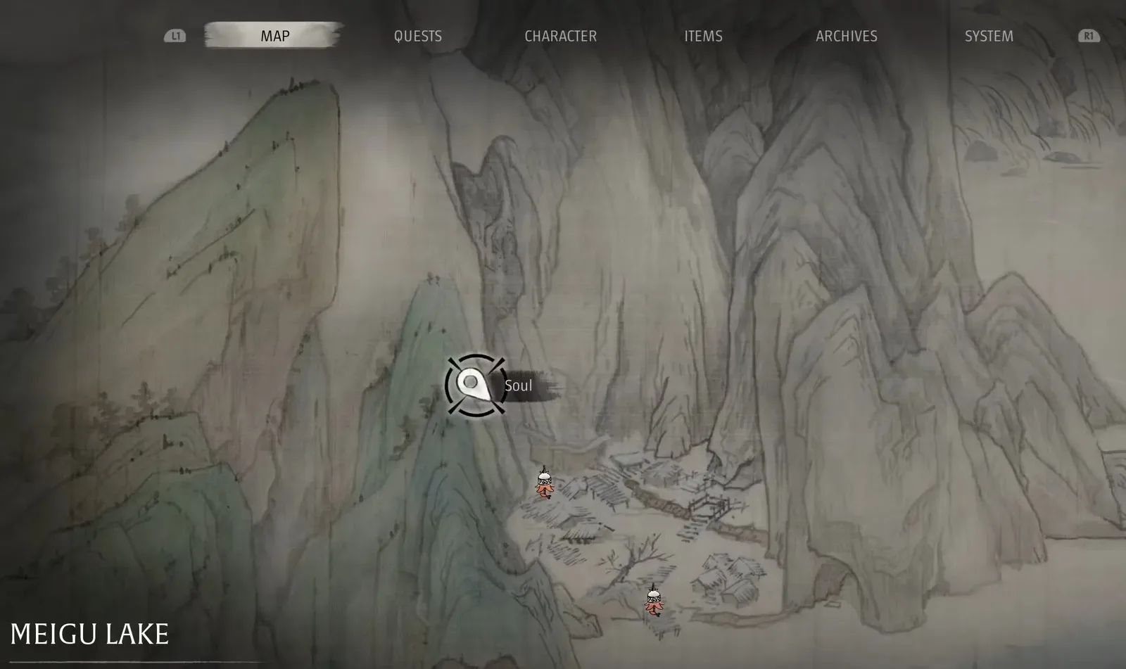 Phantom Blade Zero Meigu Lake Second Long Pillar Location