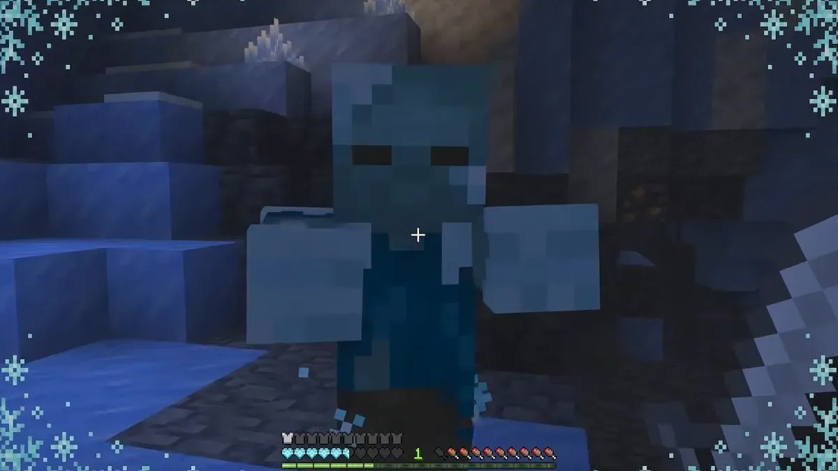 Frozen Zombie variant in Minecraft 26.4 update