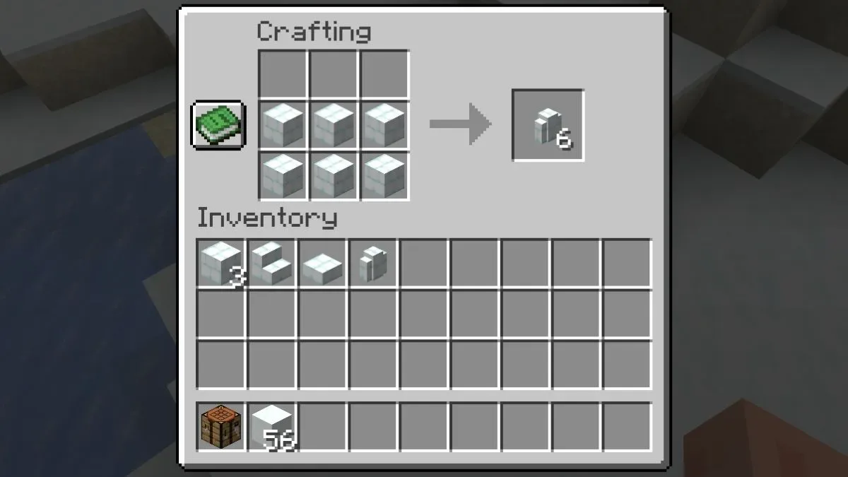 How to Make Snow Brick Block Walls in Minecraft