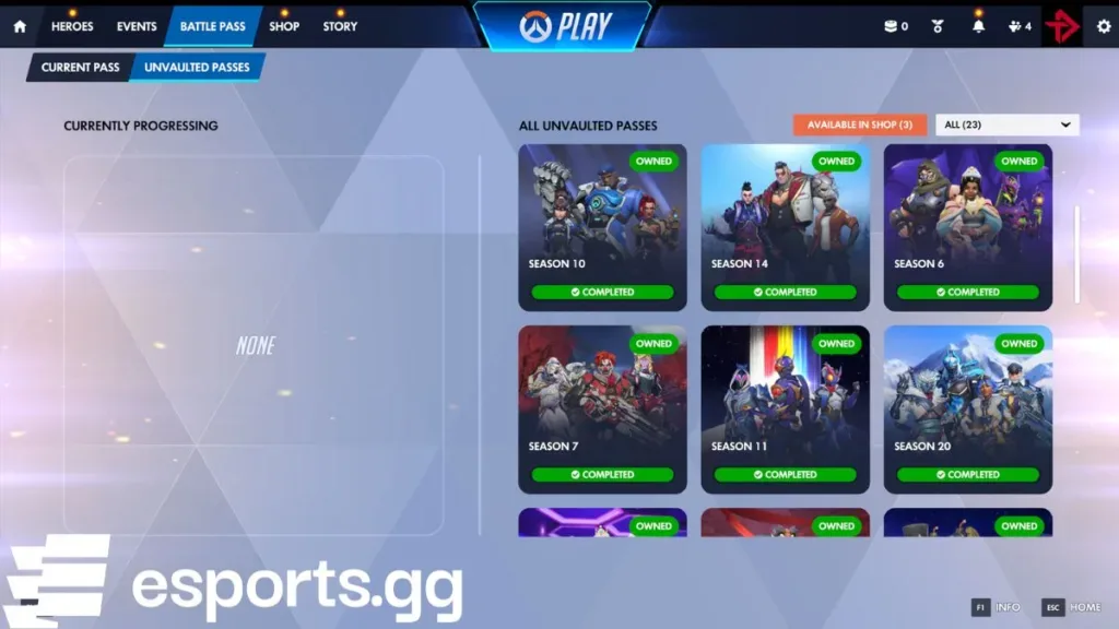 overwatch unvaulted battle passes