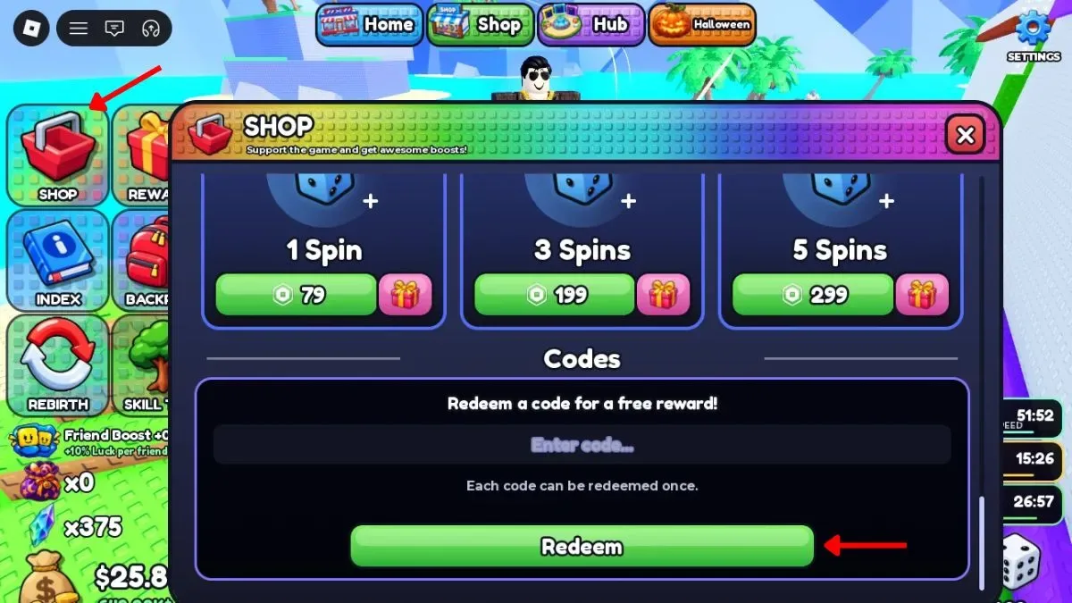 Redeem Roll a Barber RNG Codes