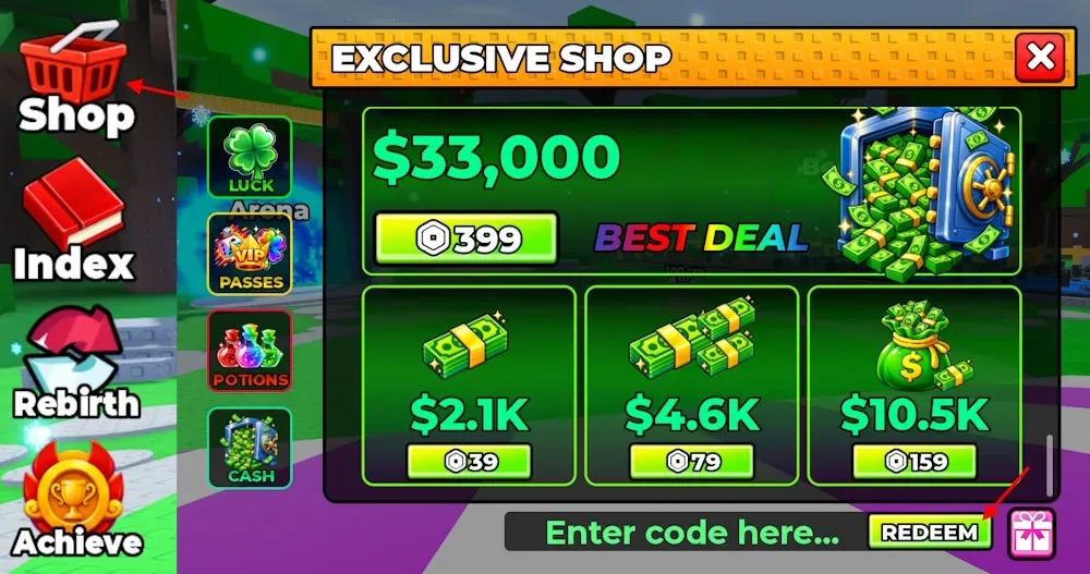 Roll Your Height codes redeem