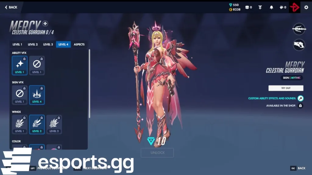 Celestial Guardian Mercy